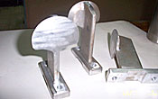 cast aluminum support brackets