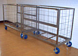 stainless steel trolleys